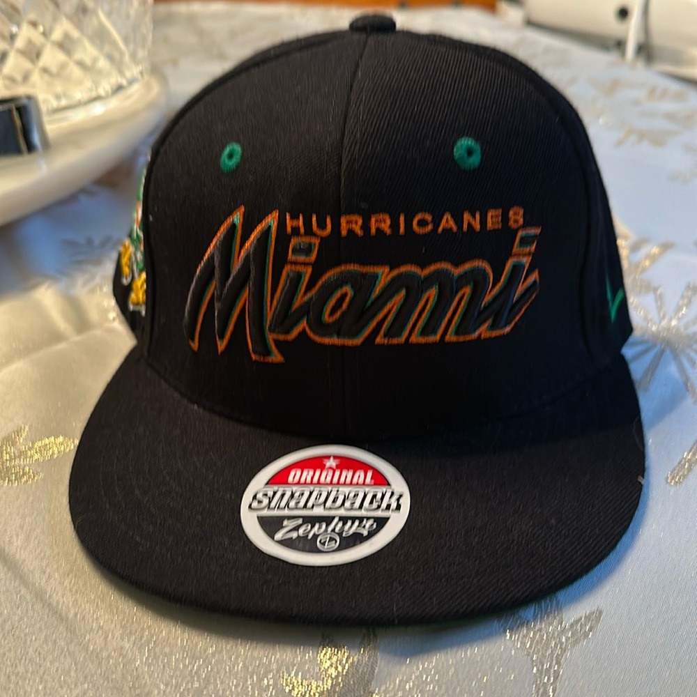 University of Miami SnapBack Hat